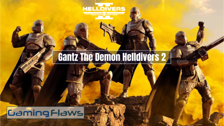 Who Is Gantz The Demon Helldivers 2