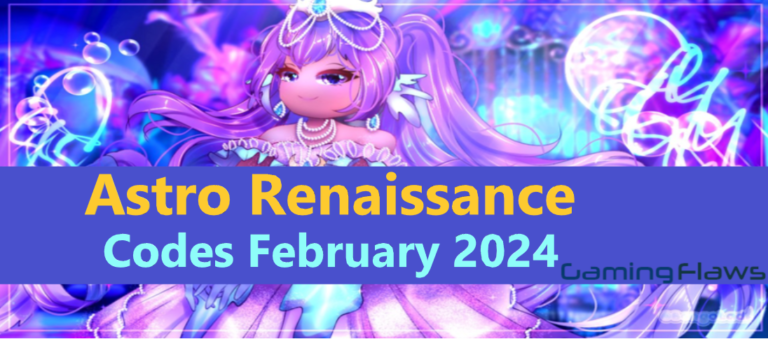Roblox – Astro Renaissance Codes (March 2024)