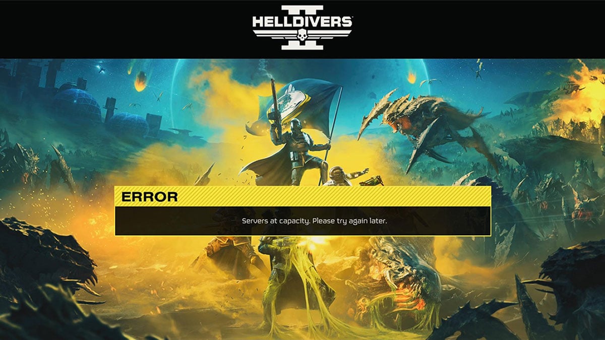 Login Limit Reached Error In Helldivers