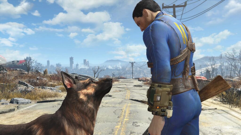 The dog in Fallout 4