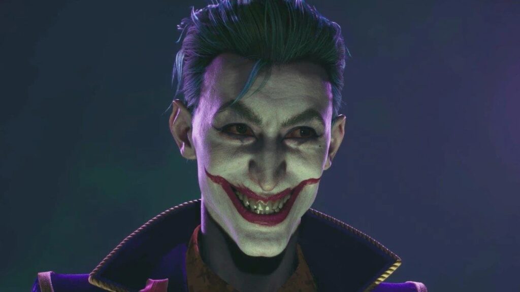 Suicide Squad smiling Joker