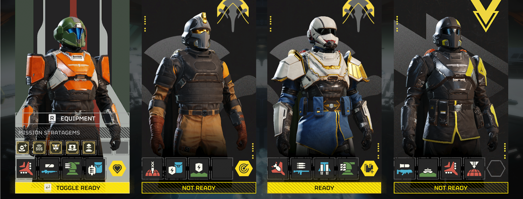 Loadouts In Helldivers 2